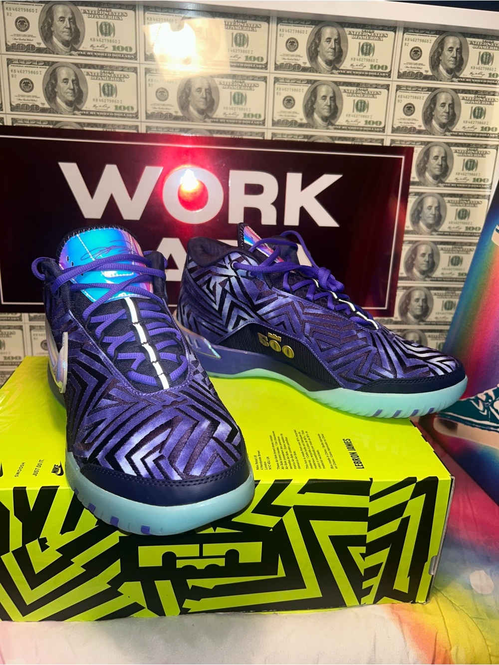 Nike Zoom LeBron X Monopoly NXXT Genisus 500 Persian Purple  Basketball Shoes